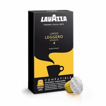 Lavazza Κάψουλες Espresso Lungo Leggero Συμβατές με Μηχανή Nespresso 10τμχ